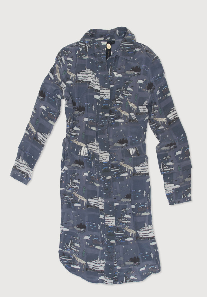 Shoreline Shirtdress (Print)